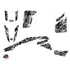 Karosszéria védő dekor matrica készlet Quad YAMAHA Predator Fehér Széria