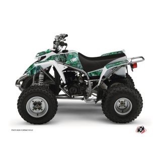  Karosszéria védő dekor matrica készlet Quad YAMAHA Camo Zöld Széria