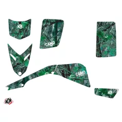   Karosszéria védő dekor matrica készlet Quad YAMAHA Camo Zöld Széria