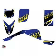   Karosszéria védő dekor matrica készlet Quad YAMAHA Flow Sárga Széria