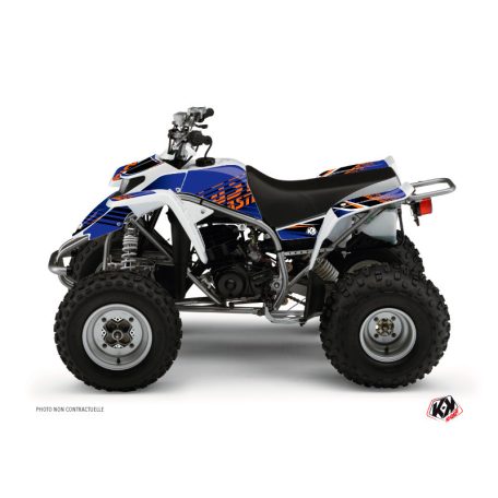 Karosszéria védő dekor matrica készlet Quad YAMAHA Flow Narancs Széria