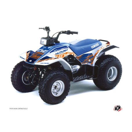 Karosszéria védő dekor matrica készlet Quad YAMAHA Eraser Kék/Narancs Széria