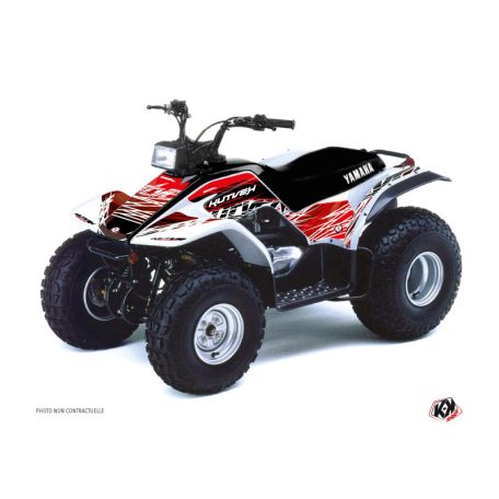 Karosszéria védő dekor matrica készlet Quad YAMAHA Eraser Piros/Fehér Széria