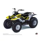 Karosszéria védő dekor matrica készlet Quad YAMAHA Eraser fluo Sárga Széria