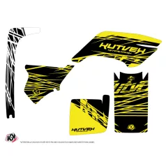   Karosszéria védő dekor matrica készlet Quad YAMAHA Eraser fluo Sárga Széria