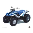 Karosszéria védő dekor matrica készlet Quad YAMAHA Stage Kék Széria