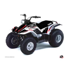   Karosszéria védő dekor matrica készlet Quad YAMAHA Stage Fekete/Piros Széria