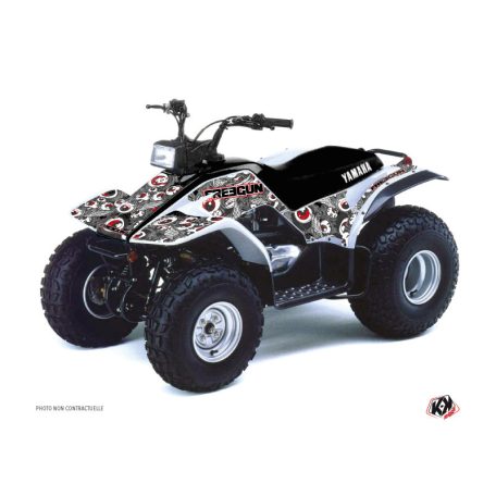 Karosszéria védő dekor matrica készlet Quad YAMAHA Freegun eyed Piros Széria