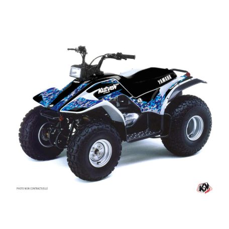 Karosszéria védő dekor matrica készlet Quad YAMAHA Predator Kék Széria
