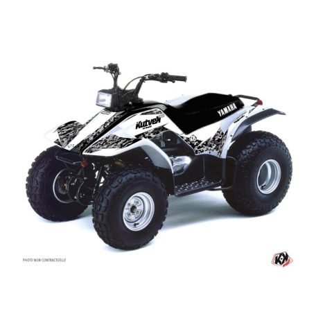 Karosszéria védő dekor matrica készlet Quad YAMAHA Predator Fehér Széria