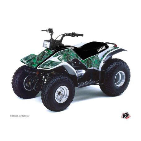 Karosszéria védő dekor matrica készlet Quad YAMAHA Camo Zöld Széria