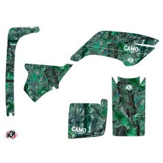   Karosszéria védő dekor matrica készlet Quad YAMAHA Camo Zöld Széria