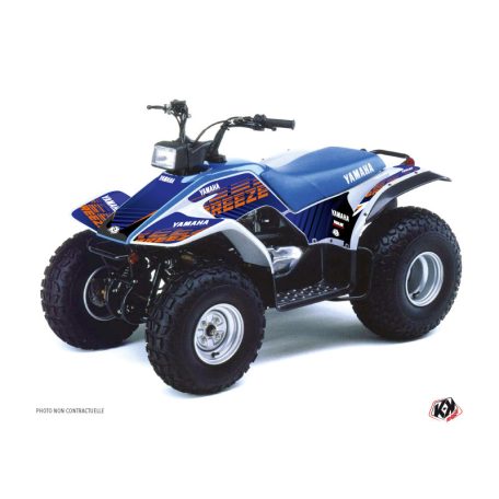 Karosszéria védő dekor matrica készlet Quad YAMAHA Flow Narancs Széria