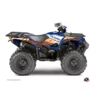 Karosszéria védő dekor matrica készlet Quad YAMAHA Eraser Kék/Narancs Széria