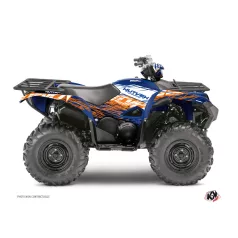   Karosszéria védő dekor matrica készlet Quad YAMAHA Eraser Kék/Narancs Széria