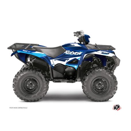 Karosszéria védő dekor matrica készlet Quad YAMAHA Stage Kék Széria