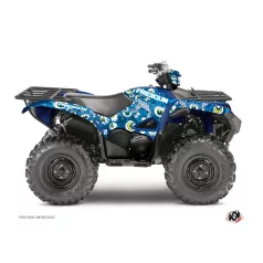   Karosszéria védő dekor matrica készlet Quad YAMAHA Freegun eyed Kék Széria