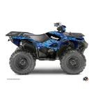 Karosszéria védő dekor matrica készlet Quad YAMAHA Predator Kék Széria