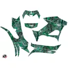Karosszéria védő dekor matrica készlet Quad YAMAHA Camo Zöld Széria