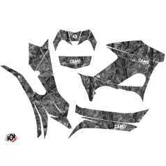   Karosszéria védő dekor matrica készlet Quad YAMAHA Camo Szürke Széria