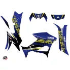 Karosszéria védő dekor matrica készlet Quad YAMAHA Flow Sárga Széria