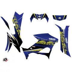   Karosszéria védő dekor matrica készlet Quad YAMAHA Flow Sárga Széria