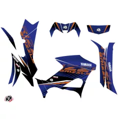   Karosszéria védő dekor matrica készlet Quad YAMAHA Flow Narancs Széria