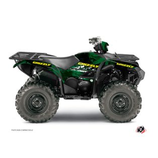   Karosszéria védő dekor matrica készlet Quad YAMAHA Wild Zöld Széria