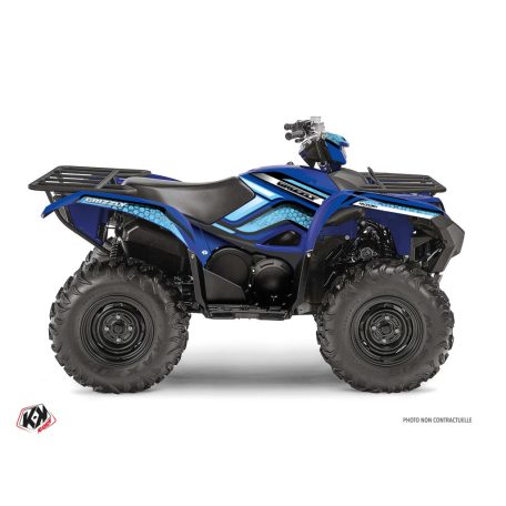 Karosszéria védő dekor matrica készlet Quad YAMAHA Intense Kék turquoise Széria