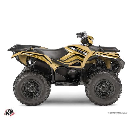 Karosszéria védő dekor matrica készlet Quad YAMAHA Intense Homokszínű/Or Széria