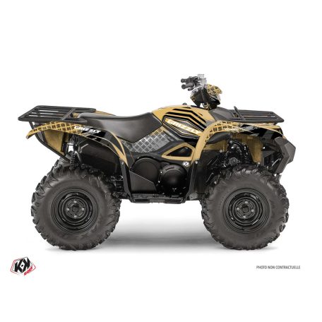 Karosszéria védő dekor matrica készlet Quad YAMAHA Sturdy Homokszínű Széria