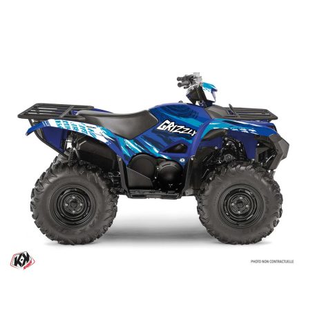 Karosszéria védő dekor matrica készlet Quad YAMAHA Wilder Kék Széria