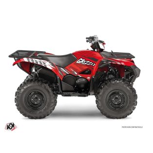   Karosszéria védő dekor matrica készlet Quad YAMAHA Wilder Piros Széria