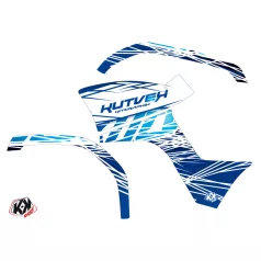   Karosszéria védő dekor matrica készlet Quad YAMAHA Eraser Kék Széria