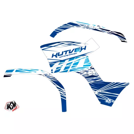 Karosszéria védő dekor matrica készlet Quad YAMAHA Eraser Kék Széria