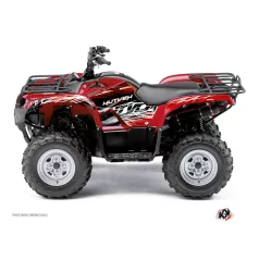   Karosszéria védő dekor matrica készlet Quad YAMAHA Eraser Piros/Fehér Széria