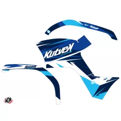   Karosszéria védő dekor matrica készlet Quad YAMAHA Stage Kék Széria