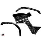 Karosszéria védő dekor matrica készlet Quad YAMAHA Zombies dark Fekete Széria
