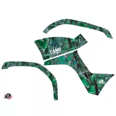   Karosszéria védő dekor matrica készlet Quad YAMAHA Camo Zöld Széria