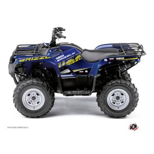   Karosszéria védő dekor matrica készlet Quad YAMAHA Flow Sárga Széria