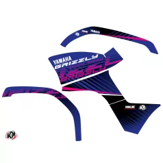   Karosszéria védő dekor matrica készlet Quad YAMAHA Flow Rose Széria