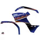 Karosszéria védő dekor matrica készlet Quad YAMAHA Flow Narancs Széria