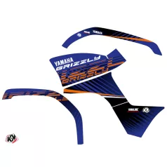   Karosszéria védő dekor matrica készlet Quad YAMAHA Flow Narancs Széria
