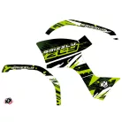 Karosszéria védő dekor matrica készlet Quad YAMAHA Wild Zöld Széria