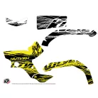 Karosszéria védő dekor matrica készlet Quad YAMAHA Eraser fluo Sárga Széria