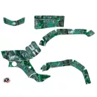 Karosszéria védő dekor matrica készlet Quad YAMAHA Camo Zöld Széria
