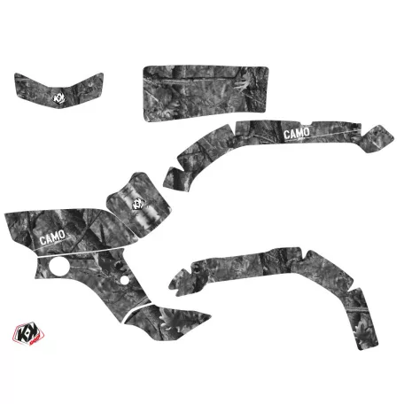 Karosszéria védő dekor matrica készlet Quad YAMAHA Camo Szürke Széria