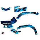 Karosszéria védő dekor matrica készlet Quad YAMAHA Wild Kék Széria