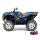 Karosszéria védő dekor matrica készlet Quad YAMAHA Demon Kék Széria