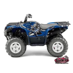   Karosszéria védő dekor matrica készlet Quad YAMAHA Demon Kék Széria